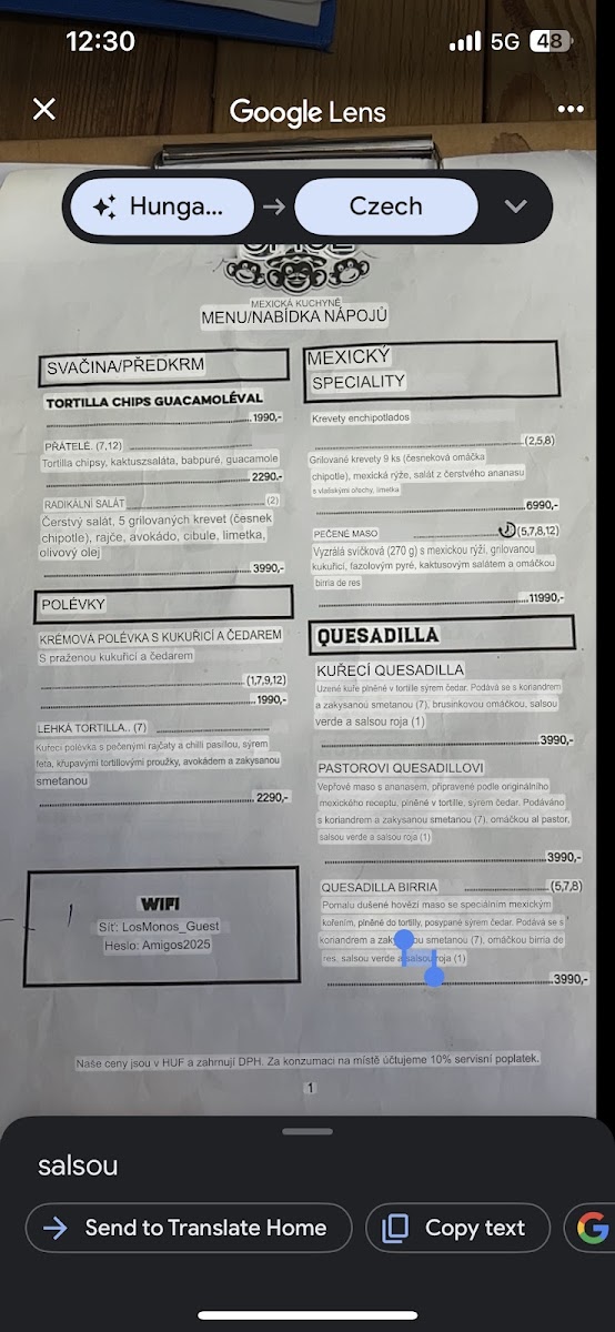 Menu Los Monos Mexican Kitchen-7